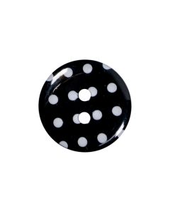 P1724 Spotty 20L Black(990) 2 Hole Button