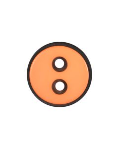 P1821 Black Rim 24L Orange(44) 2 Hole Button