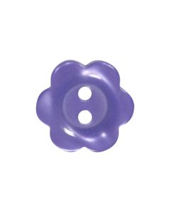 P2432 Flower 28L Purple(21) 2 Hole Button