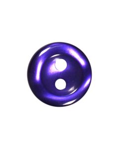 P2575 Round 14L Purple(39) 2 Hole Button
