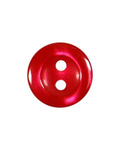 P2575 Round 14L Red(41) 2 Hole Button