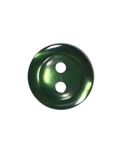 P2575 Round 14L Green(57) 2 Hole Button