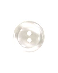 P2575 Round 14L White 2 Hole Button