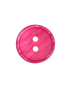 P31 Ring Edge MOP Look 18L Pink(D457) 2 Hole Button