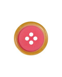 P343 Rim Colour 24L Pink(54) 4 Hole Button