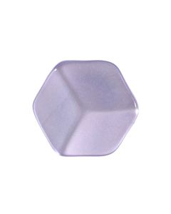 P3495 Hexagon 18L Purple(15) Shank Button