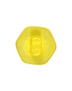 P3495 Hexagon 18L Yellow(3) Shank Button