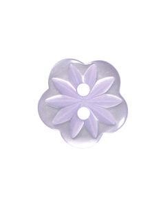 P3 Petal 20L Purple(15) 2 Hole Button