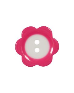 P400 Flower 18L Pink(28) 2 Hole Button