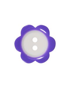 P400 Flower 18L Purple(31) 2 Hole Button