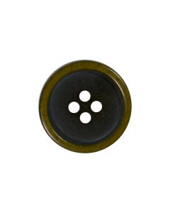 P438 Coloured Edge 32L Bronze 4 Hole Button