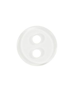 P457 Round 32L Clear 2 Hole Button