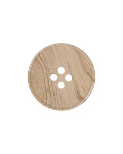 P467 Wood Look 32L Cream(300) 4 Hole Button