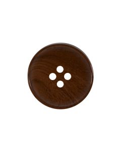 P467 Wood Look 24L Brown(303) 4 Hole Button