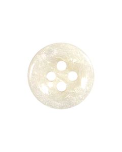 P470 Glitter Effect Formal Shirt 14L White 4 Hole Button