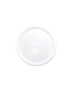 P600 Ring Edge 44L White 2 Hole Button