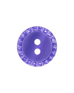 P734 Fancy Ring Edge 24L Purple(21) 2 Hole Button