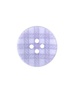 P75 Lasered Check Pattern 18L Lilac(65) 4 Hole Button
