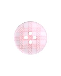 P75 Lasered Check Pattern 32L Pink(96) 4 Hole Button