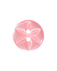 P86 Star 18L Pink(5) 2 Hole Button