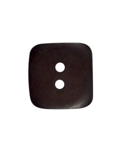 P8 Square 20L Brown 2 Hole Button