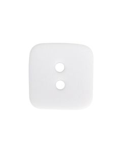 P8 Square 30L White 2 Hole Button