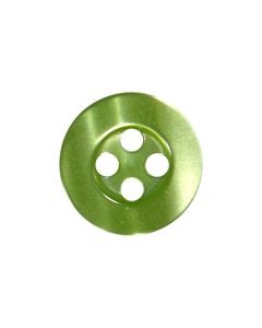 P910 Round Formal Shirt 14L Green(137) 2 Hole Button