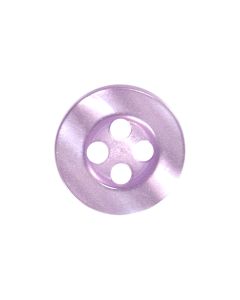 P910 Round Formal Shirt 14L Lilac(15) 2 Hole Button