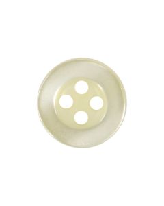 P910 Round Formal Shirt 14L Natural(2) 2 Hole Button