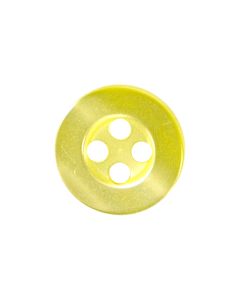 P910 Round Formal Shirt 18L Yellow(83) 2 Hole Button