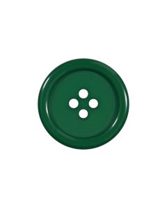 P975 Chunky Rim 60L Green 4 Hole Button