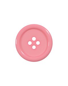 P975 Chunky Rim 28L Pink 4 Hole Button