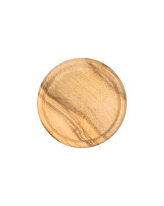 W1 Olive Wood 45L Brown Shank Button
