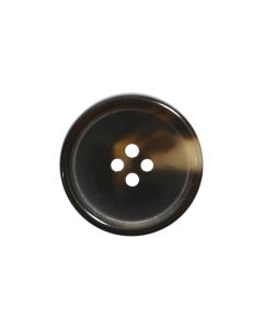 X267 Round 44L Brown(5030) 4 Hole Button