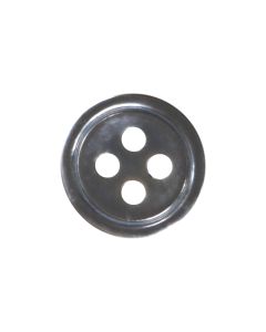 X330 MOP Round Formal Shirt 14L Smoke 4 Hole Button