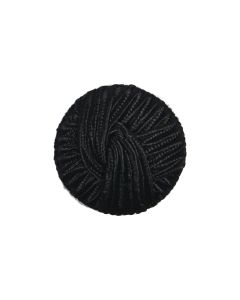 X641 Twisted 20mm Black Shank Button