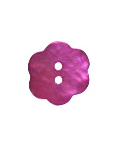 X800 Coloured Flower 18L Pink(R277) 2 Hole Button